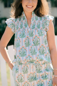 Marigold - Layla Chateau Toile Blouse