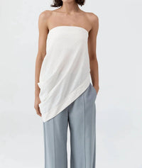 St. Agni - Cloud Asymmetric Drape Top