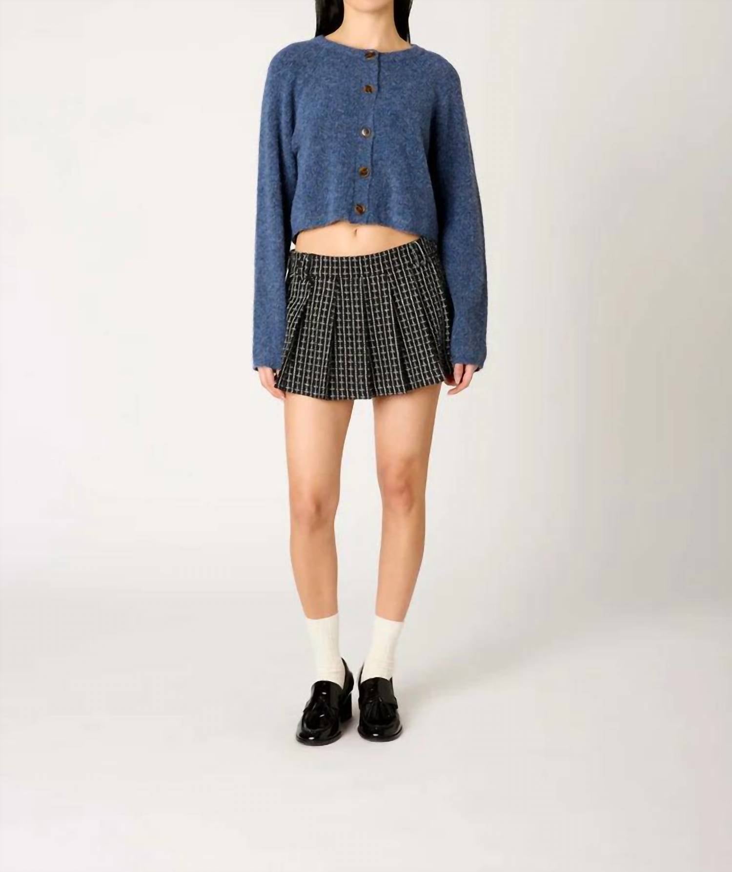 NIA Lisa Sweater in dusk - women's cardigan