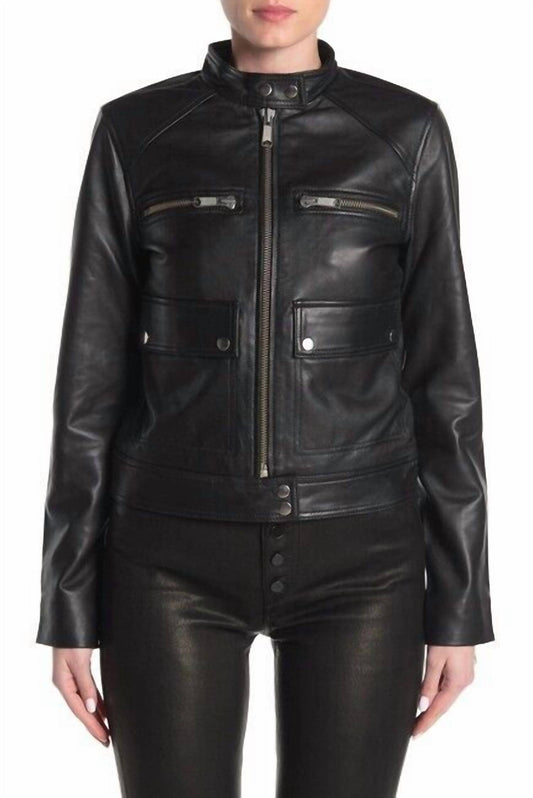 Joe'S Jeans - The Biker Leather Jacket