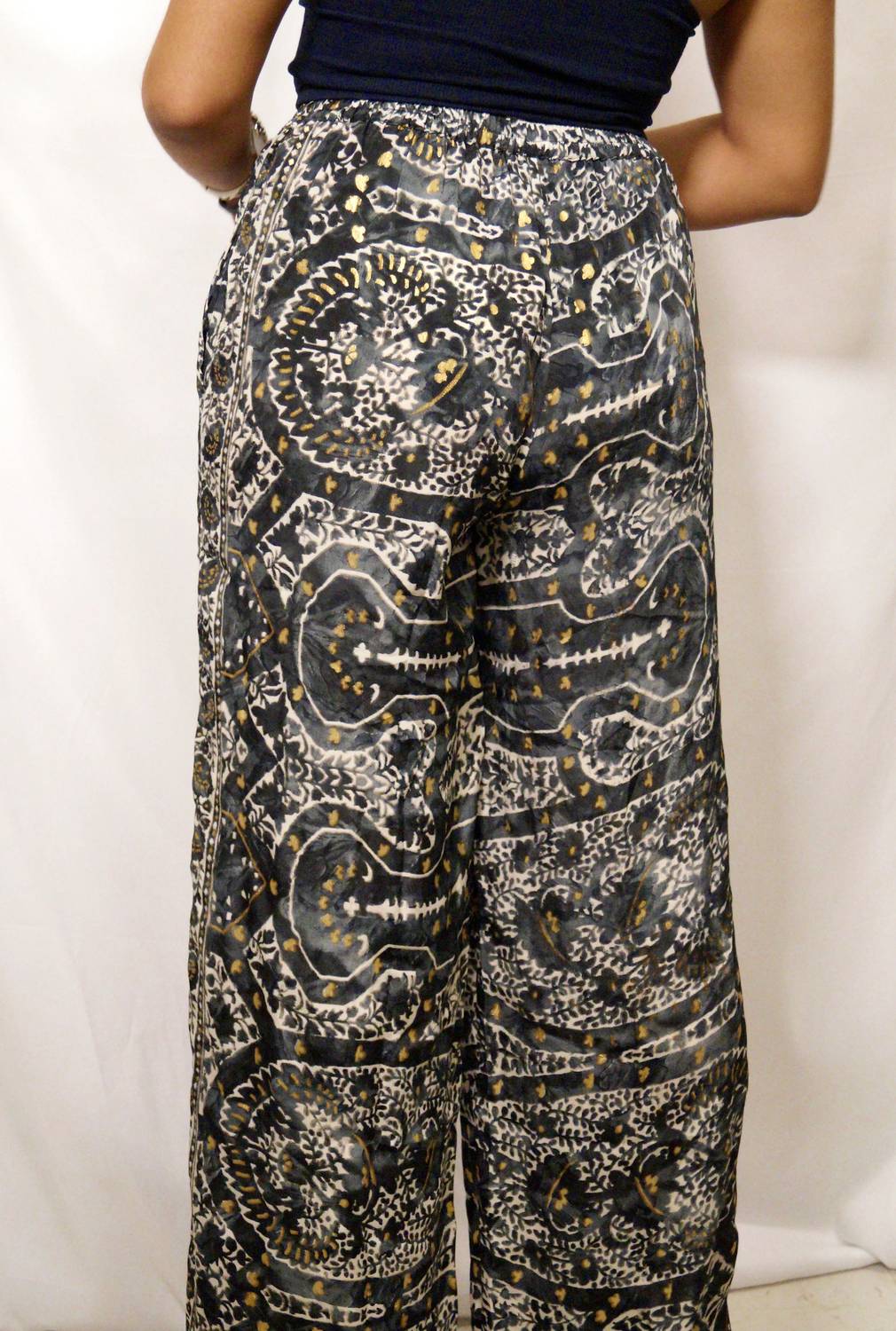 Paani - Wide-leg Accent Pant