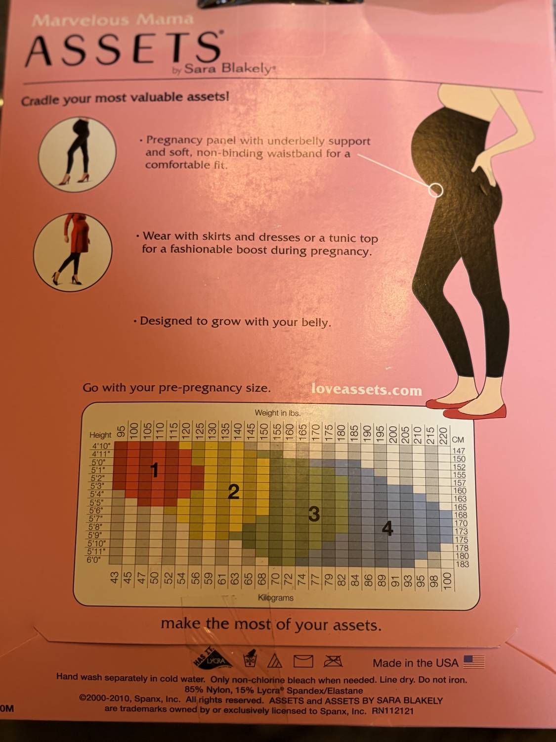 Spanx - Marvelous Mama Assets Lucky Leggings - Maternity