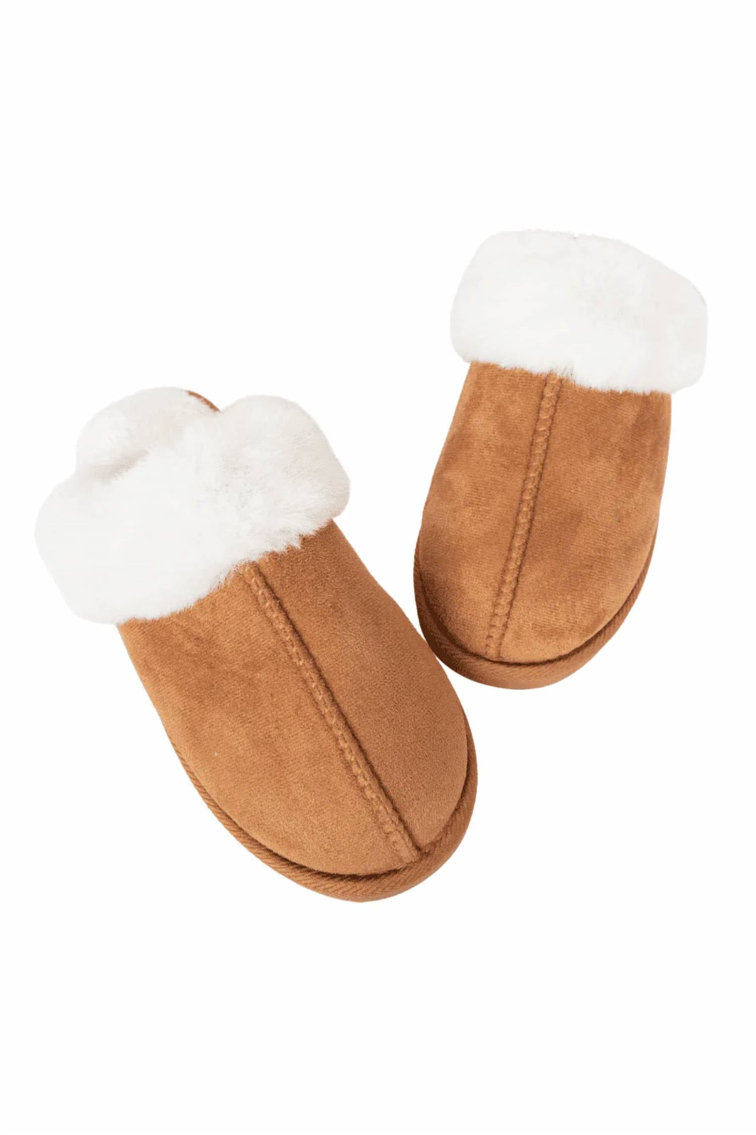 Katydid - Women's Faux Fur Slippers