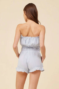 Vintage Havana - Gauze Smocked Tube Top
