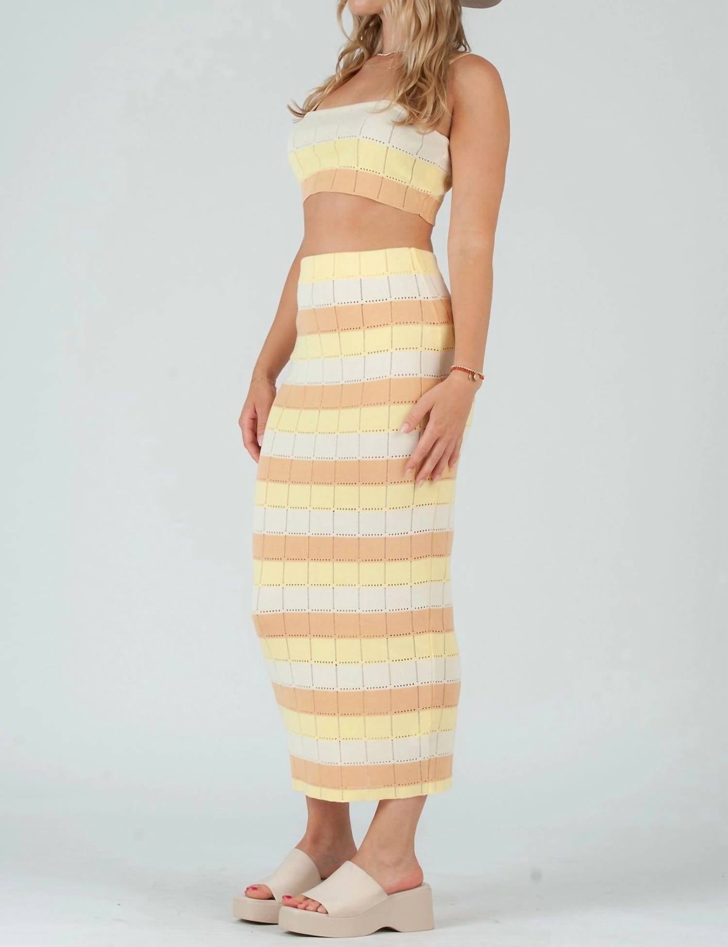 Lucca - Andi Knit Maxi Skirt
