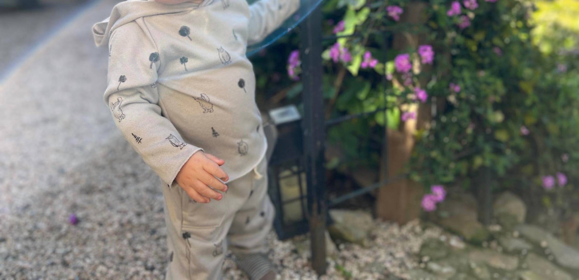 Ettie + H - Boy's Demelza Yeti Hooded Top