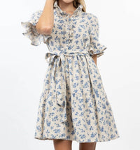 Uncle Frank - Gauze Ruffle Dress