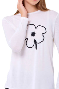 French Kyss - Flower Detail Top