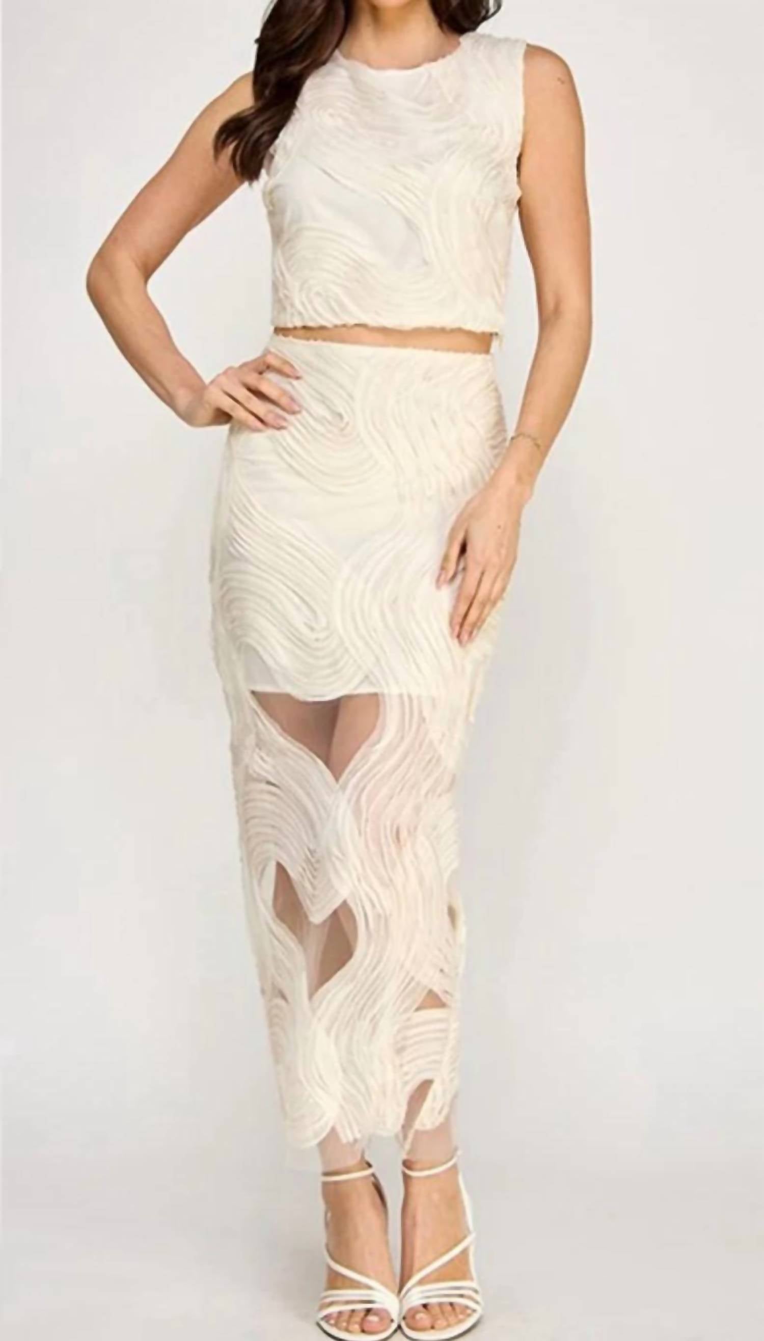 Milk & Honey - Romina Skirt Set