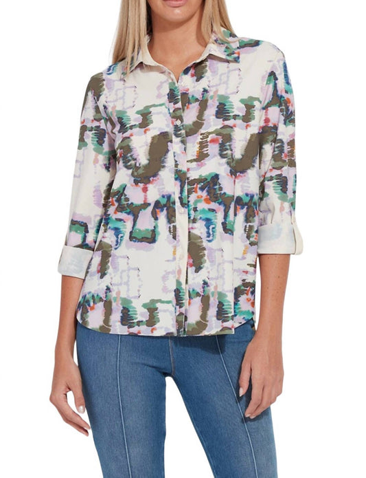 Lysse - ROLL TAB CONNIE BUTTON DOWN SHIRT