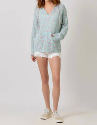 Mystree - Chevron Hoodie Sweater
