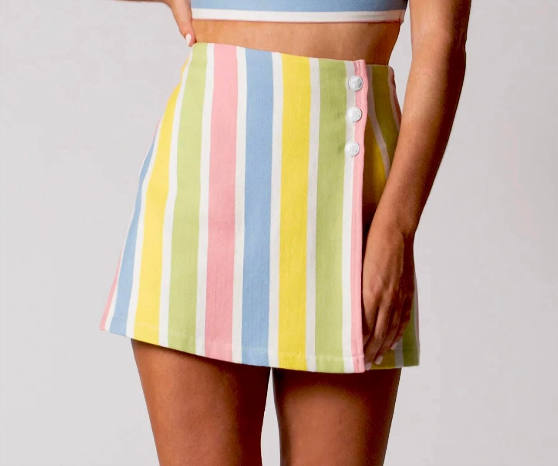 Miguelina - Nicole Rainbow Busatti Skort