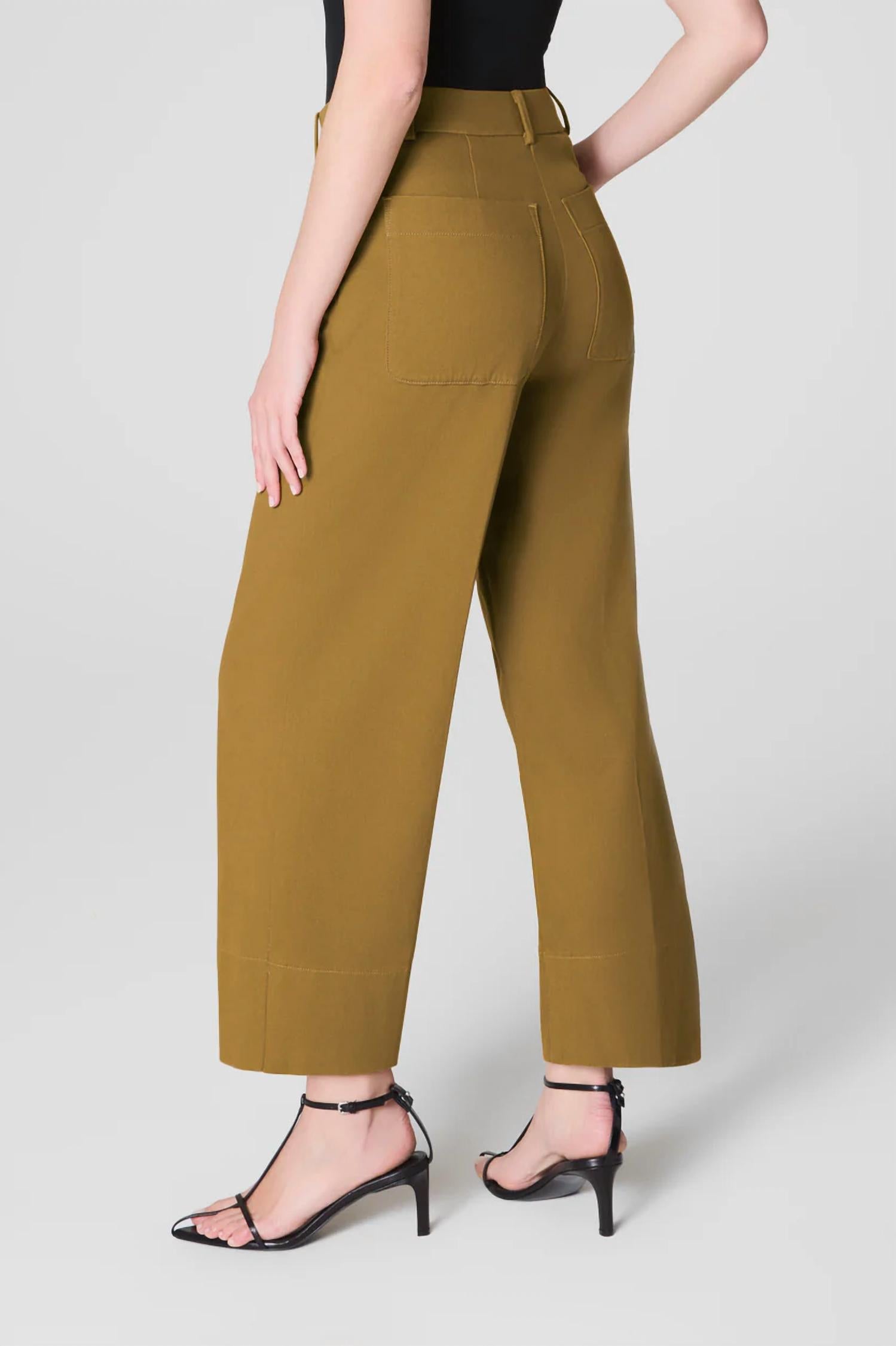 Spanx - Stretch Twill Wide Leg Pants