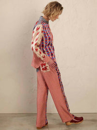 Me369 SCARLETT SHIRT in folk pop - women's blouse - alternate view