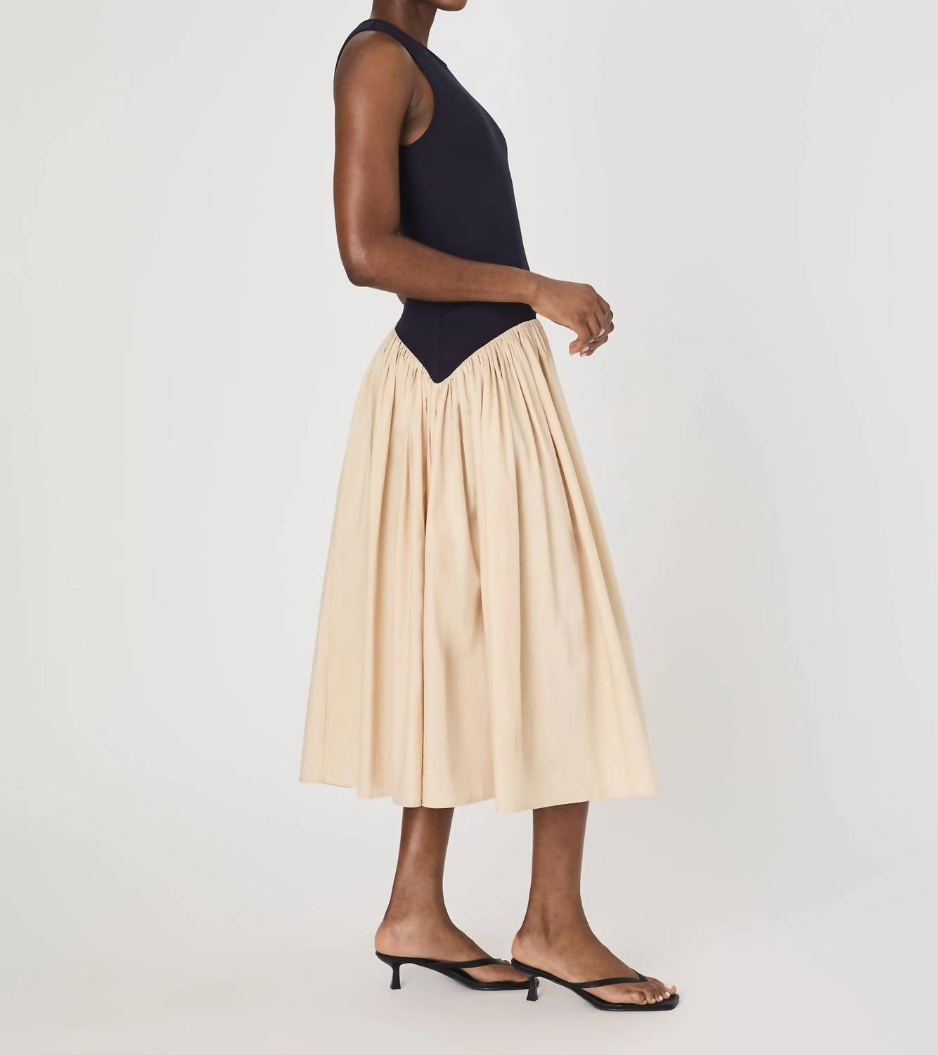 French Connection - Kaylie Mix Midi Dress