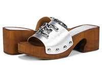 Sam Edelman Women's Francina Heels in silver - women's heels - alternate view
