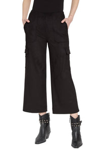 Lysse - Anita Vegan Suede Crop Cargo Pant