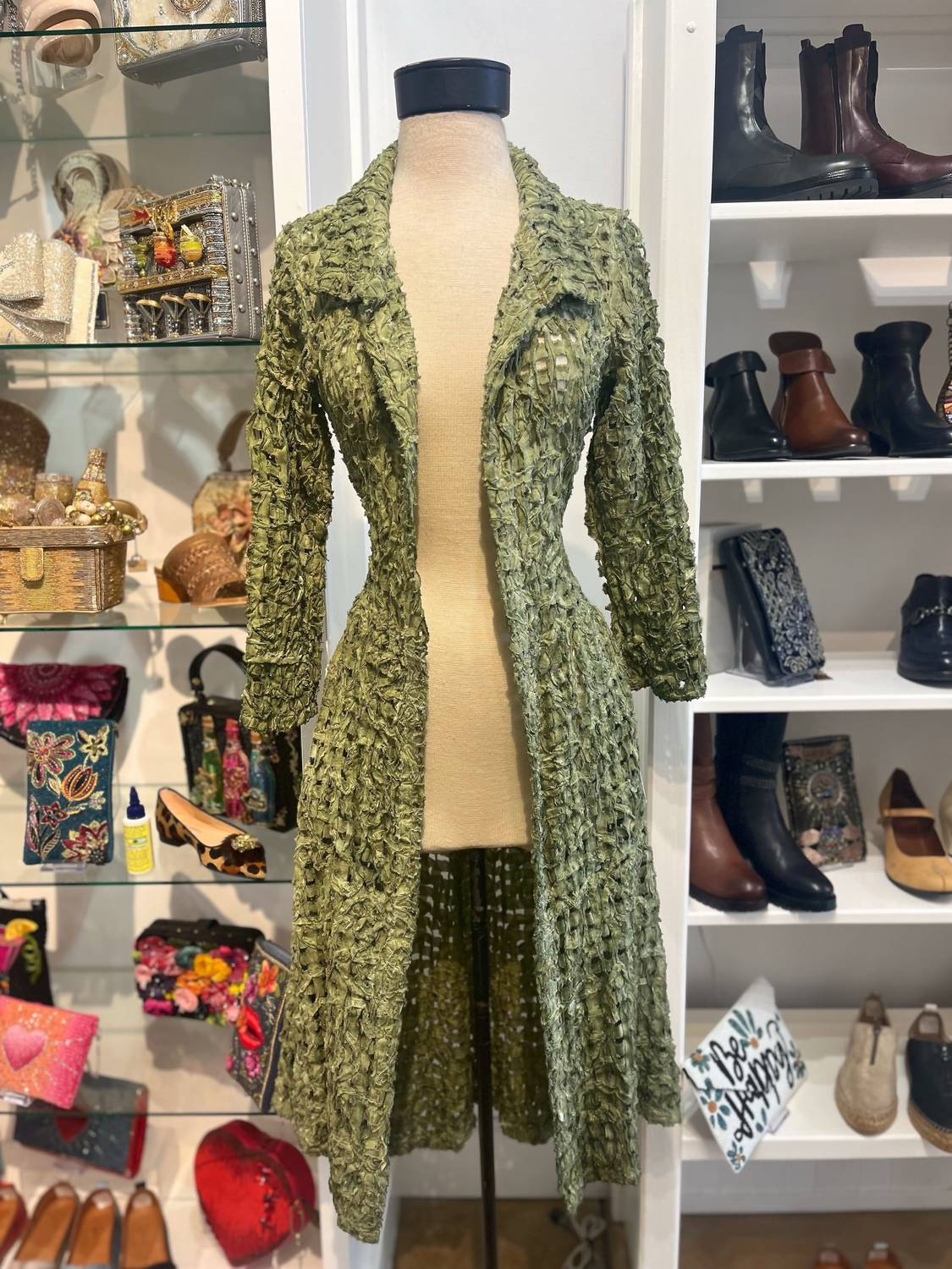 Kiyo - WING LATTICE COAT