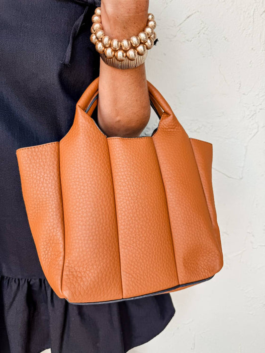 Jen & Co. - Maddox Paneled Satchel Bag