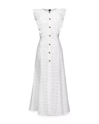 Pinko - Eyelet Maxi Dress