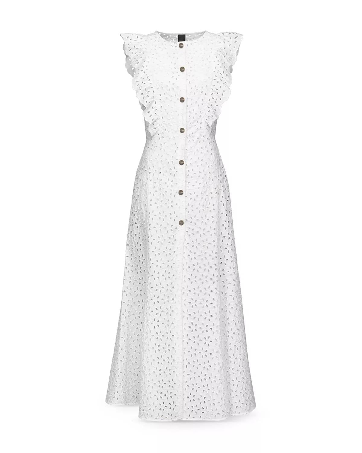 Pinko - Eyelet Maxi Dress