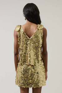 Sugarlips - Cressida Sequin Sleeveless Top