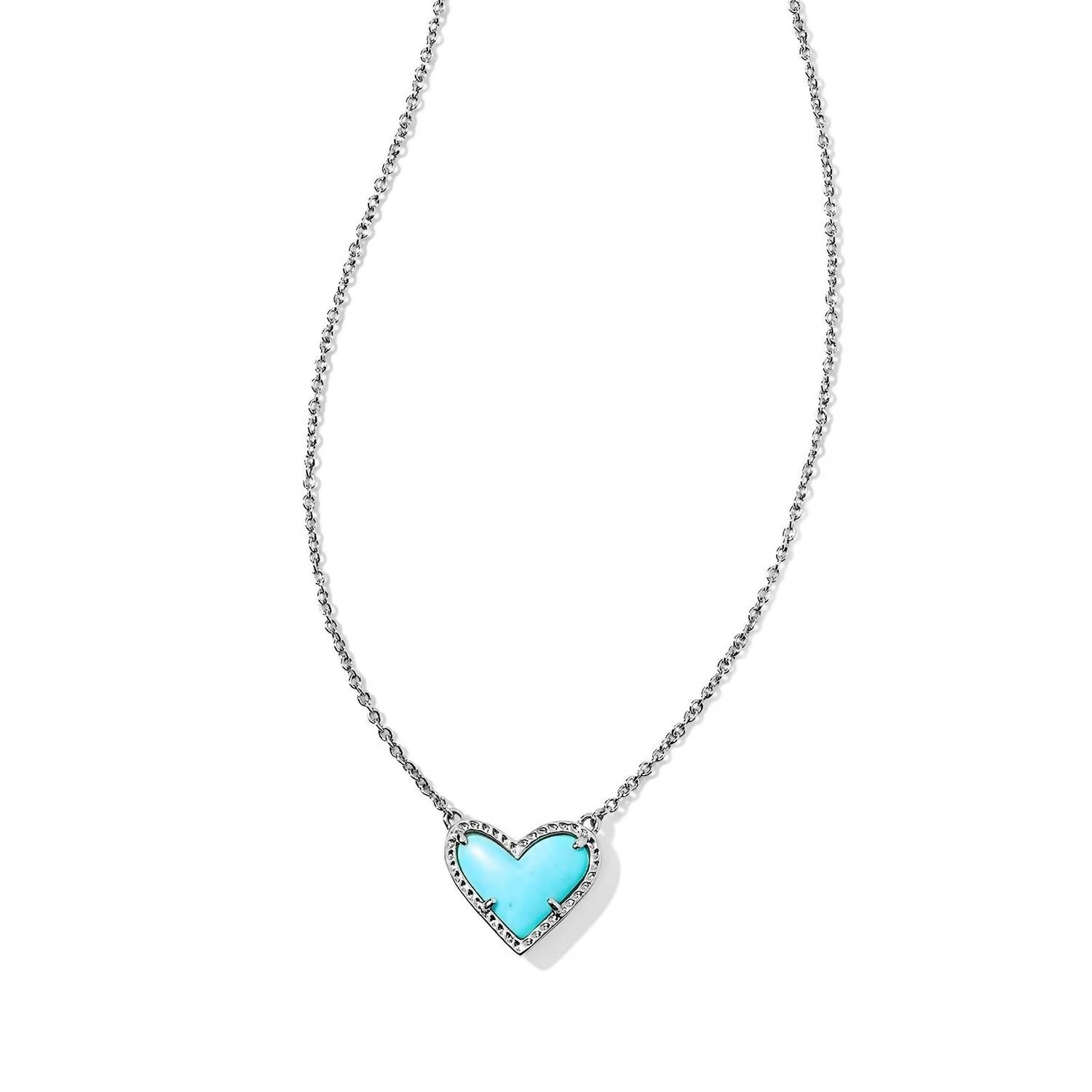 Kendra Scott - Women's Ari Heart Short Pendant Necklace