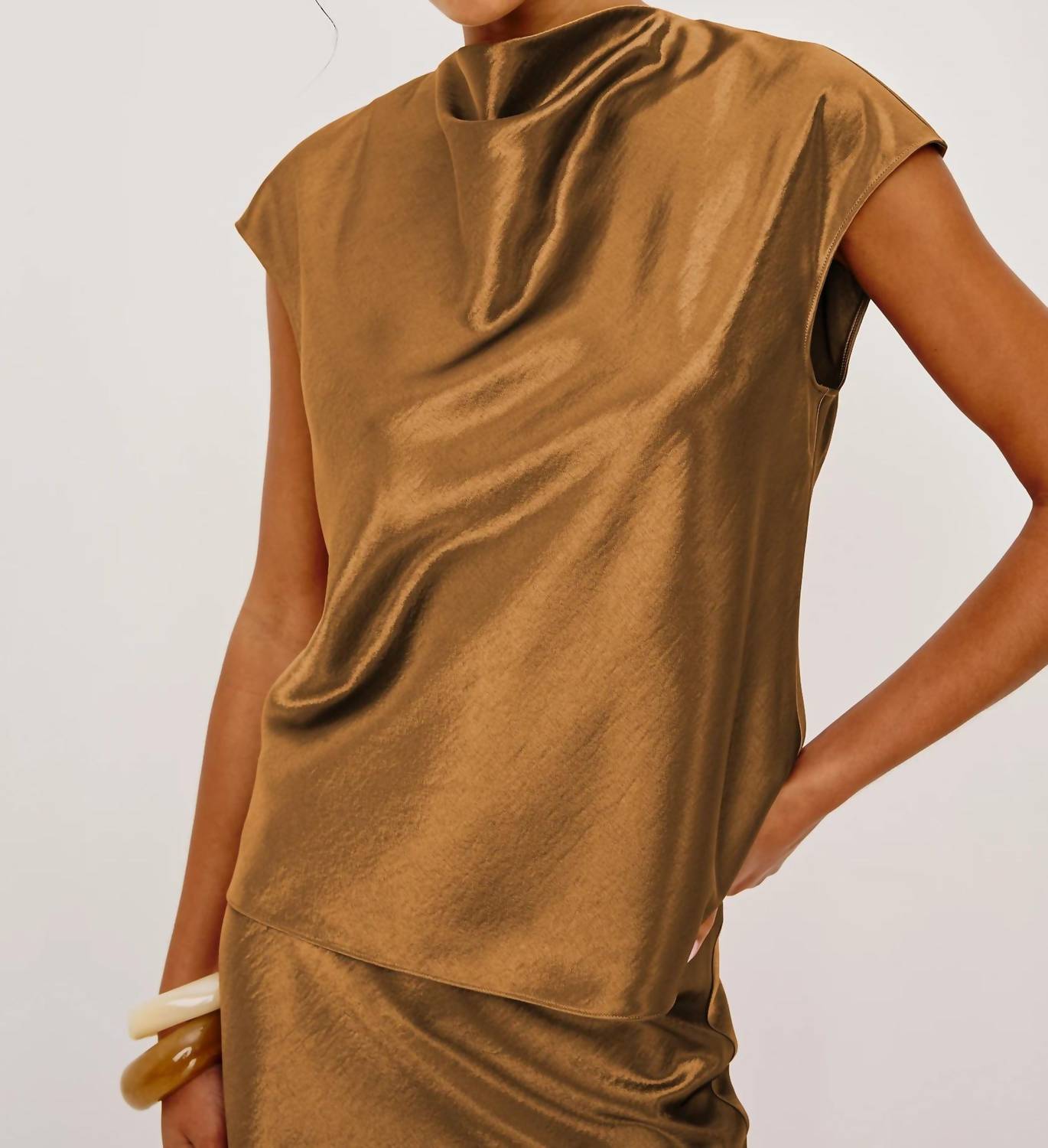 Rails - Loretta Cowlneck Top