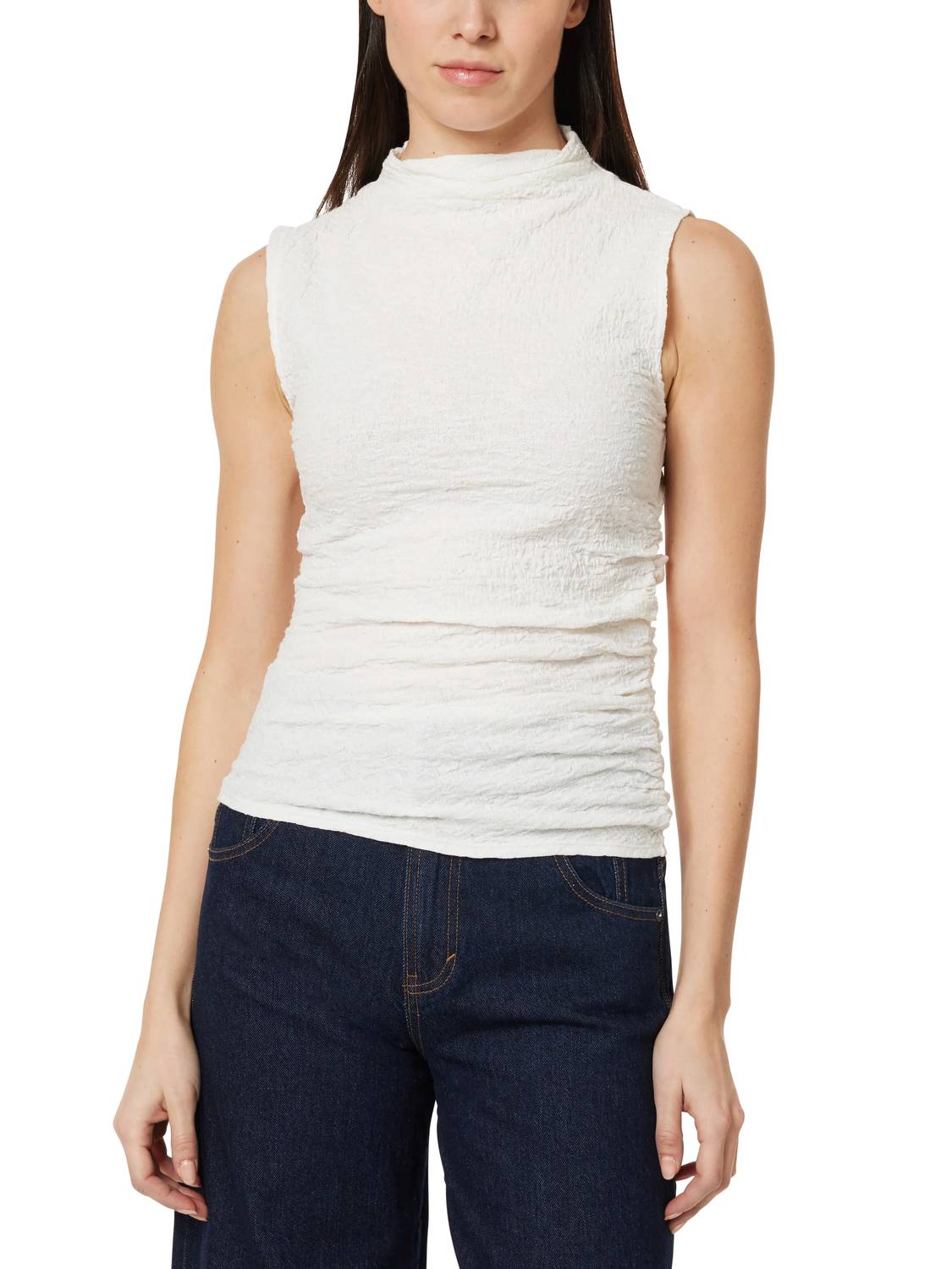 Habitual - Sleeveless Gathered Top