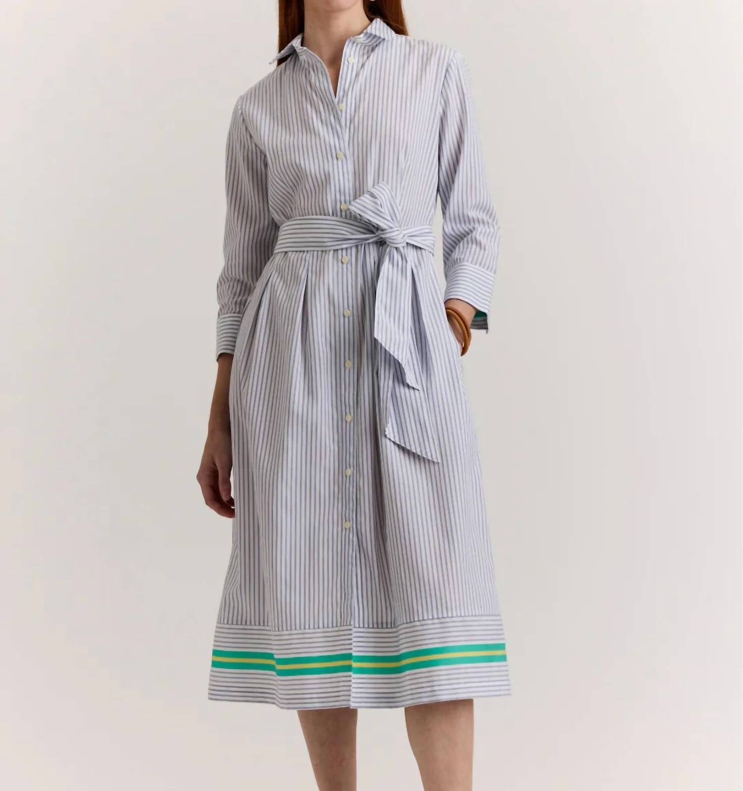 Hinson Wu - Robin 3/4 Sleeve Dress
