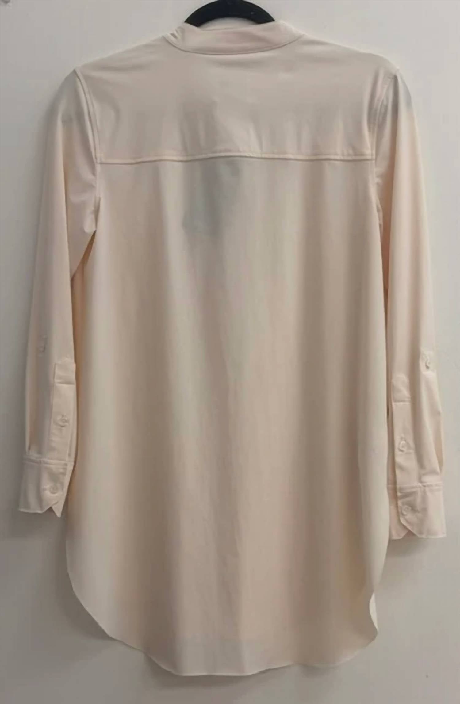 Lysse - Women's Long-sleeved Button-up Tunic Shirt
