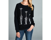 La Soul - Giraffes Long Sleeve Pullover