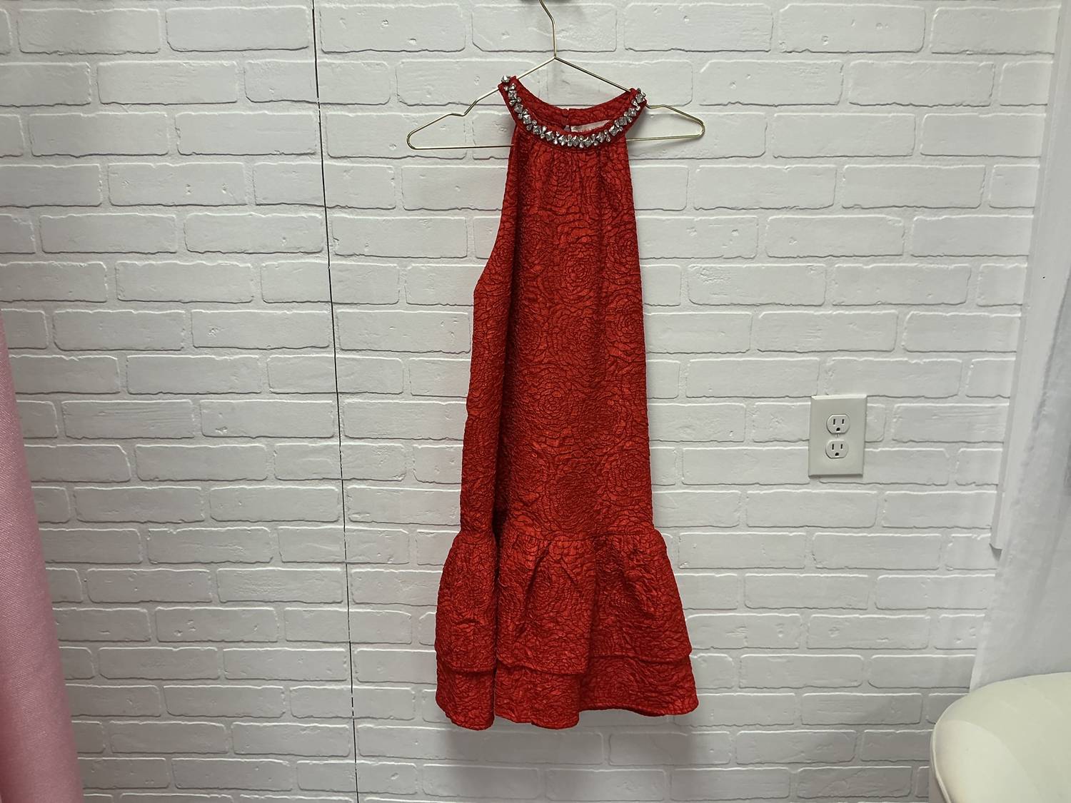 Flying Tomato - Women's Woven midi dress