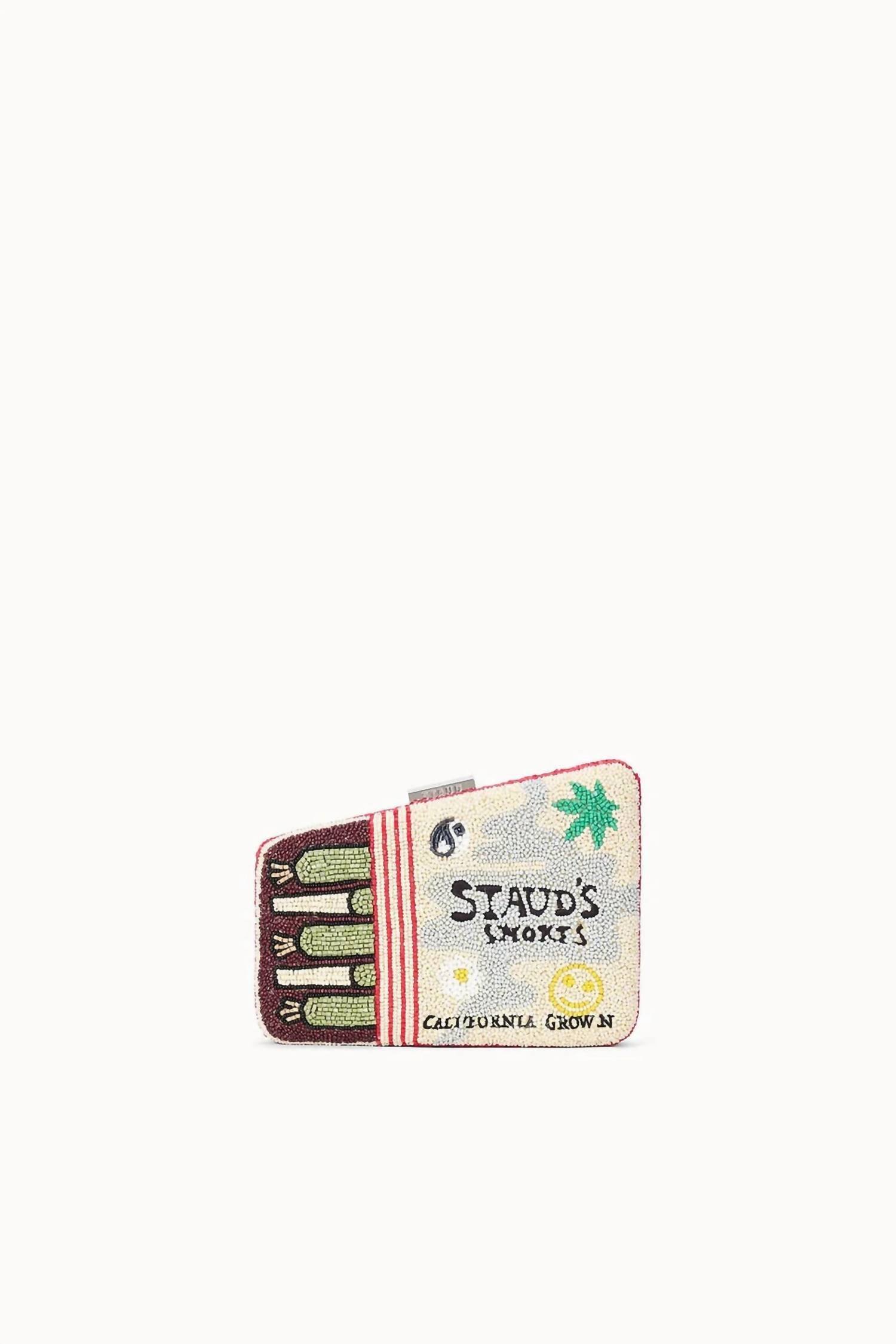 Staud - Women's Carmella Beaded Clutch Bag