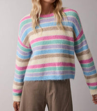 Wishlist - Pastel Striped Sweater