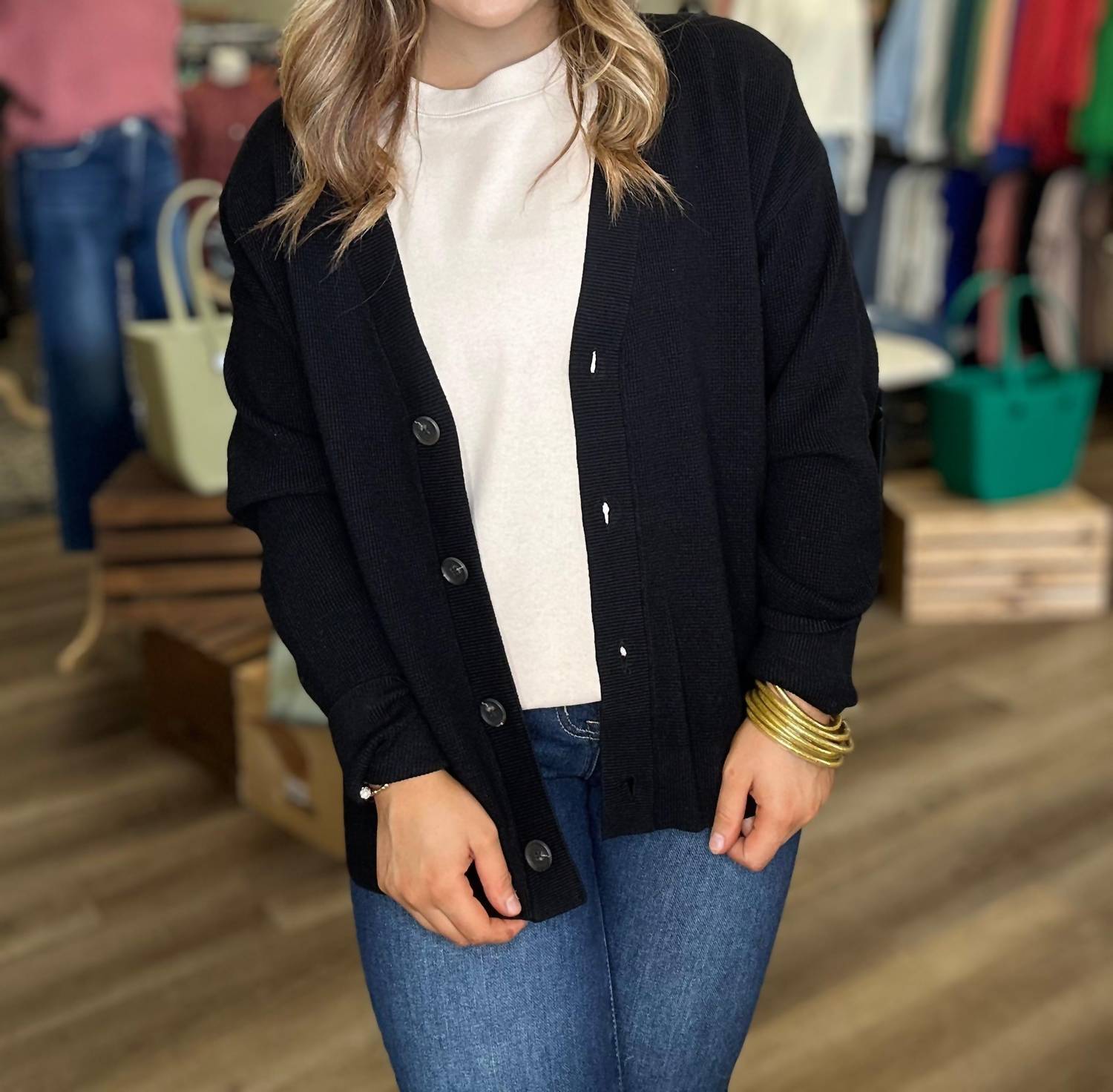 Zenana - V-neck Cardigan