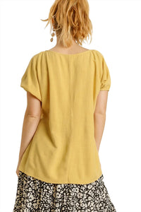 Umgee - Sweetheart Babydoll Top