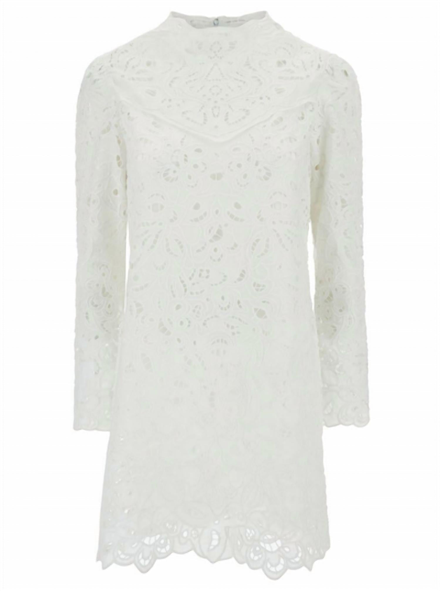 Isabel Marant - Women's Daphne Broderie Anglaise Ramie Mini Dress