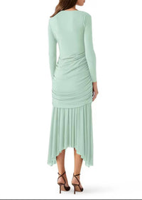 STEVE MADDEN Brioni Dress in dusty teal - women's dress - alternate view