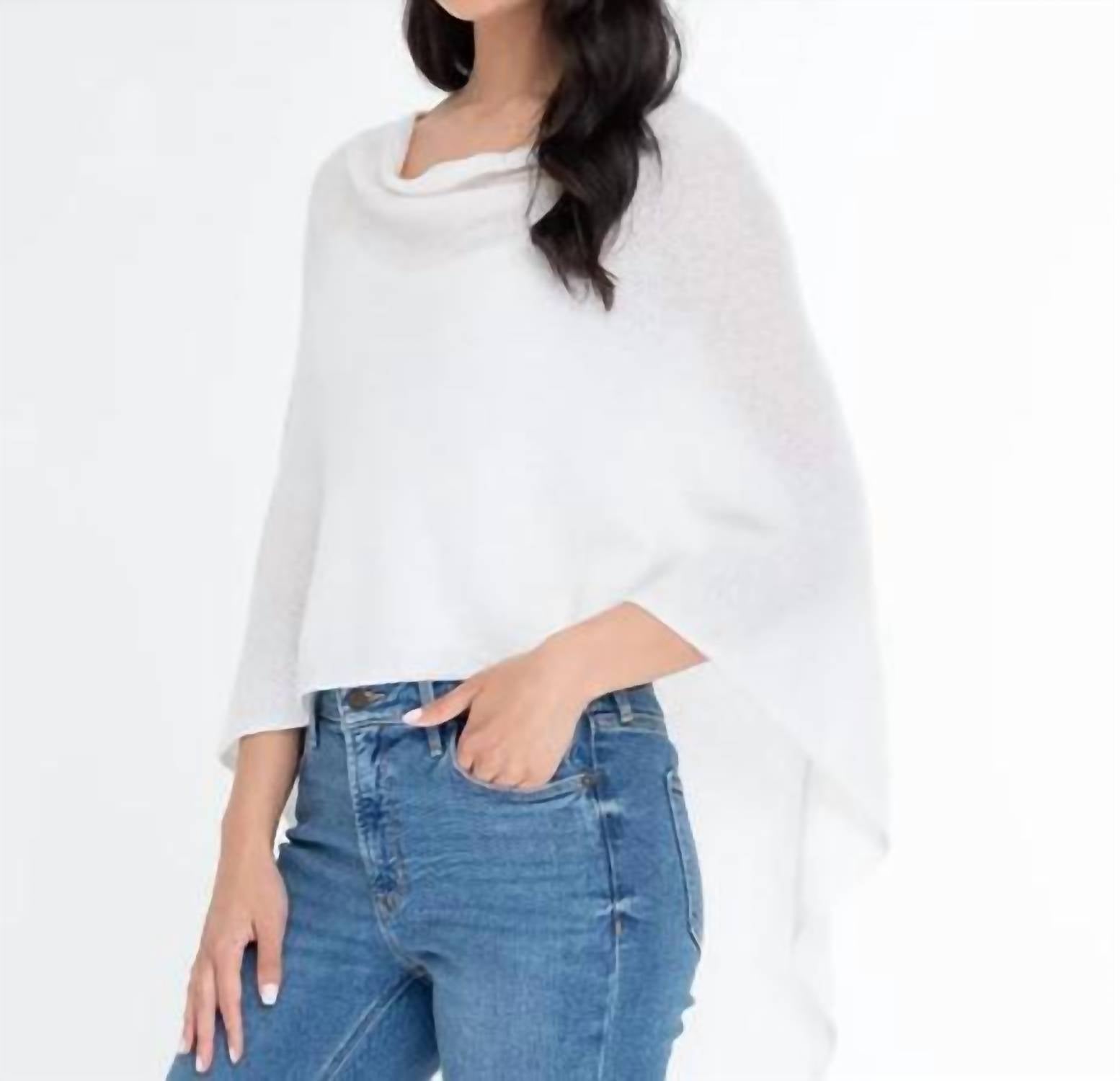 Alashan Cashmere - Cashmere Topper Poncho
