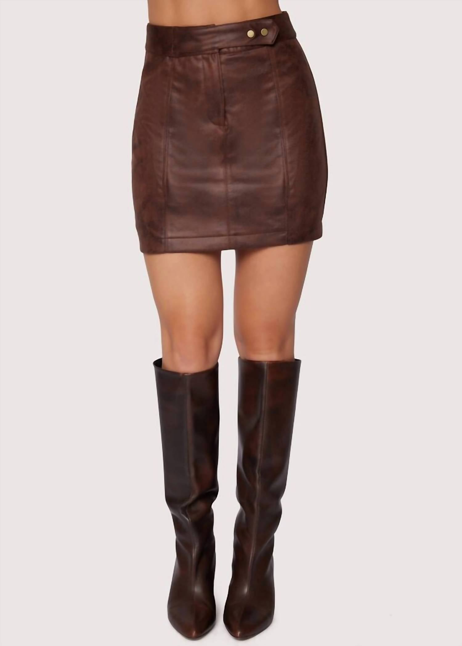 Lost + Wander - DESIREE MINI SKIRT