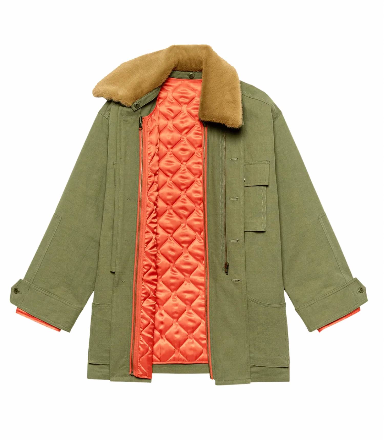 The Great. - The Quilted Liner Parka Jacket