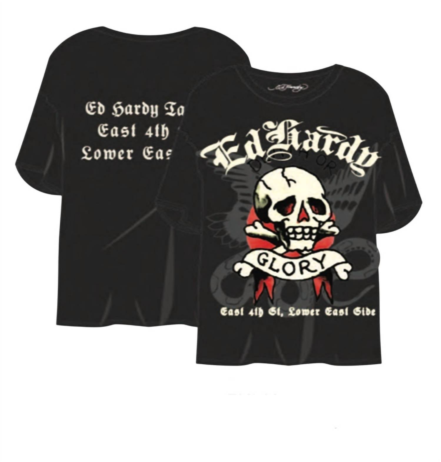 Ed Hardy - Men's Dg Skull Tee