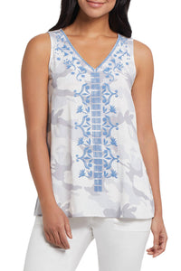 Tribal - Sacha Sleeveless Blouse