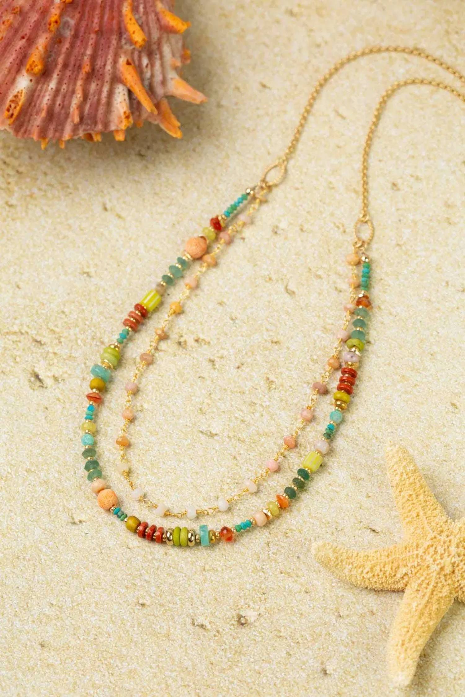 Anne Vaughan - Women's Mango Tango Multistrand Necklace