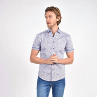 Eight X - Scattered Paisley Short Sleeve Shirt
