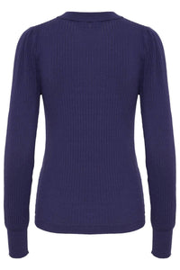 Soaked In Luxury - Spina Slim Fit Crew Neck Pullover Sweater