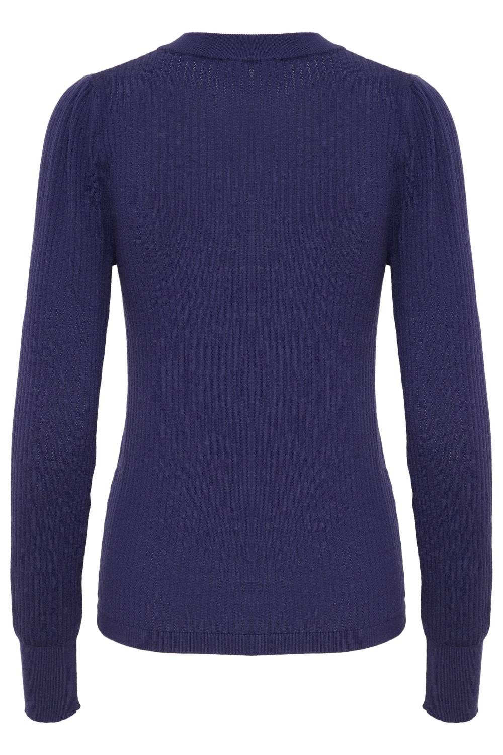 Soaked In Luxury - Spina Slim Fit Crew Neck Pullover Sweater