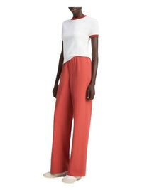 Vince - Cotton-Blend High-Waist Bias Pant