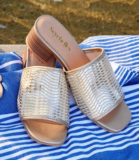 Seychelles - Women's Pepper 2 Woven Mid Heel Sandals